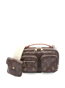 Louis Vuitton Pre-Owned: Коричневая сумка через плечо 
