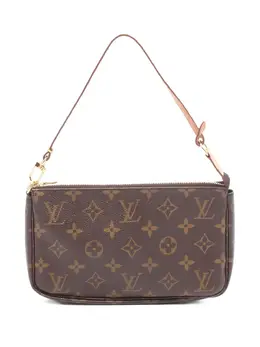 Louis Vuitton Pre-Owned: Коричневая сумка 
