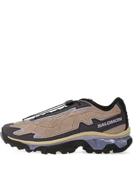 Salomon: Бежевые кроссовки 