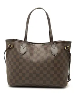 Louis Vuitton Pre-Owned: Коричневая сумка-шоппер 