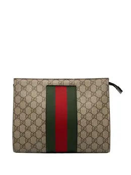 Gucci Pre-Owned: Коричневый клатч 