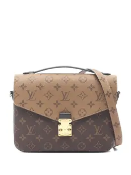 Louis Vuitton Pre-Owned: Коричневая сумка через плечо 