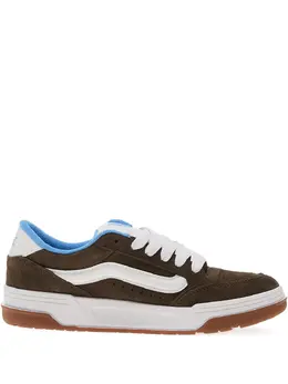 Vans: Коричневые кроссовки 