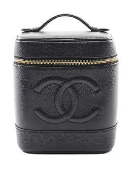 CHANEL Pre-Owned: Чёрная сумка 