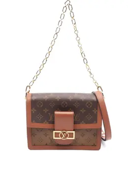 Louis Vuitton Pre-Owned: Коричневая сумка 