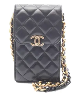 CHANEL Pre-Owned: Чёрная сумка 