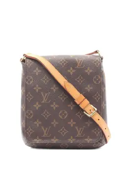 Louis Vuitton Pre-Owned: Коричневая сумка 