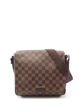 Louis Vuitton Pre-Owned: Коричневая сумка через плечо 