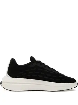 adidas: Чёрные кроссовки 