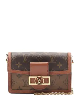 Louis Vuitton Pre-Owned: Коричневая сумка через плечо 