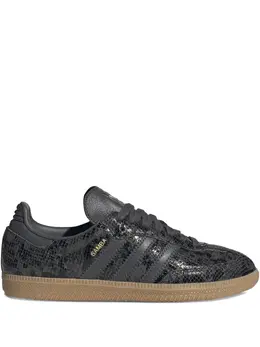 adidas: Чёрные кроссовки  Samba