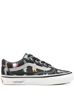 Vans: Чёрные кроссовки  Old Skool