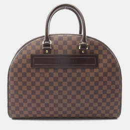 Louis Vuitton: Коричневая сумка 