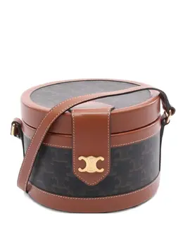 Celine Pre-Owned: Коричневая сумка через плечо 