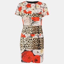 Moschino Cheap and Chic: Многоцветное платье 