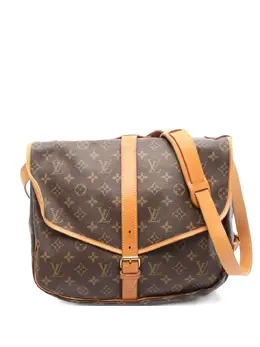Louis Vuitton Pre-Owned: Коричневая сумка 