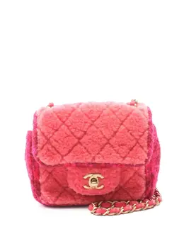 CHANEL Pre-Owned: Розовая сумка через плечо 