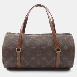 Louis Vuitton: Коричневая сумка  Papillon