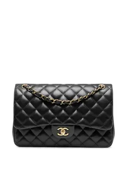 CHANEL Pre-Owned: Чёрная сумка 