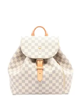Louis Vuitton Pre-Owned: Белый рюкзак 