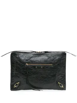 Balenciaga Pre-Owned: Чёрный клатч 