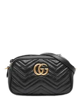 Gucci Pre-Owned: Чёрная сумка через плечо 