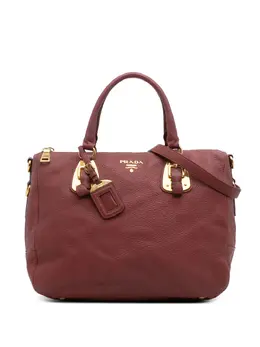Prada Pre-Owned: Кожаный топ 