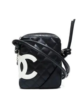 CHANEL Pre-Owned: Чёрная сумка 