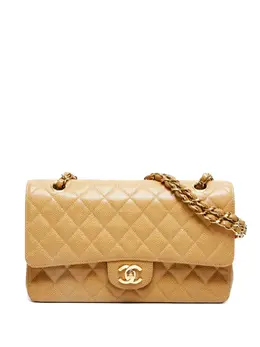 CHANEL Pre-Owned: Бежевая сумка 