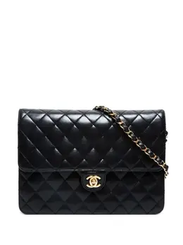 CHANEL Pre-Owned: Чёрная сумка 