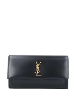 Saint Laurent: Чёрный клатч 