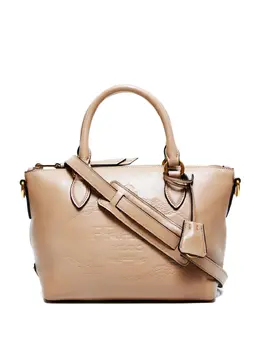 Prada Pre-Owned: Бежевая сумка-шоппер 