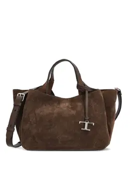 Tod's: Коричневая сумка-шоппер 