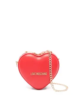Love Moschino: Красная сумка через плечо 