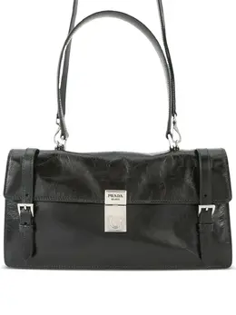 Prada Pre-Owned: Чёрная сумка 
