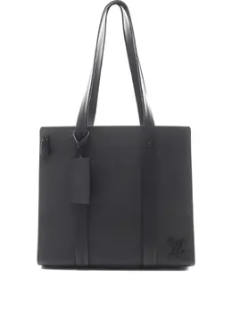 Louis Vuitton Pre-Owned: Чёрная сумка-шоппер 