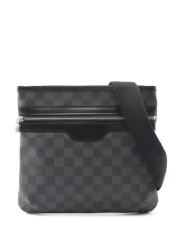 Louis Vuitton Pre-Owned: Чёрная сумка через плечо 