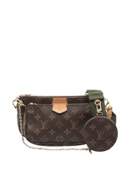 Louis Vuitton Pre-Owned: Коричневая сумка 