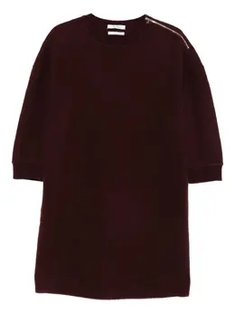 Max Mara: Бордовое платье 