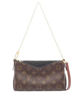 Louis Vuitton Pre-Owned: Коричневый клатч 