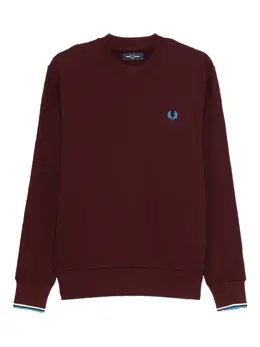 Fred Perry: Бордовый свитшот  Laurel Wreath