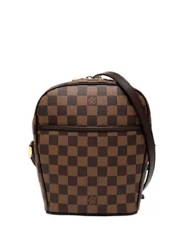 Louis Vuitton Pre-Owned: Коричневая сумка через плечо 