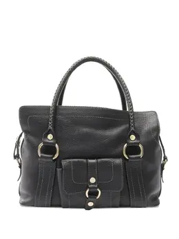 Celine Pre-Owned: Чёрная сумка-шоппер 