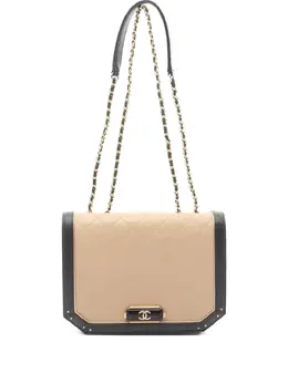 CHANEL Pre-Owned: Бежевая сумка 