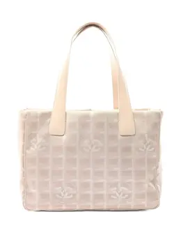 CHANEL Pre-Owned: Розовая сумка-шоппер 