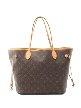 Louis Vuitton Pre-Owned: Коричневая сумка-шоппер 