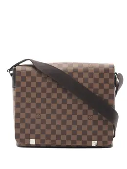 Louis Vuitton Pre-Owned: Коричневая сумка через плечо 