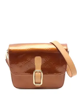 Louis Vuitton Pre-Owned: Коричневая сумка через плечо 