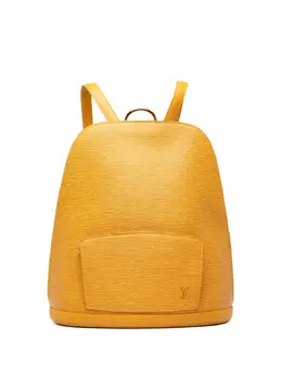 Louis Vuitton Pre-Owned: Жёлтый рюкзак 