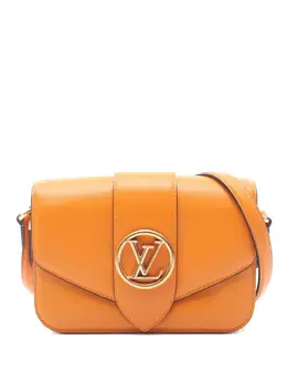 Louis Vuitton Pre-Owned: Оранжевая сумка 